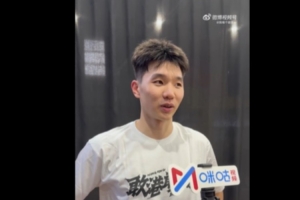 石奎：希望帮助球队冲击CBA 比起大学这训练强度更大但能hold得住