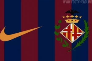 每体：巴萨27/28赛季战袍，有望重现俱乐部成立时的初代队徽